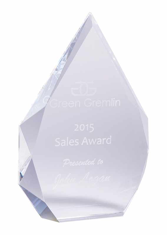 Arrowhead Crystal Award 150mm