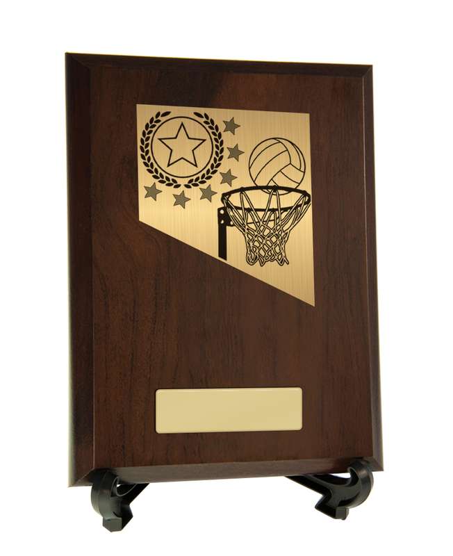 Plaque with Netball Trim