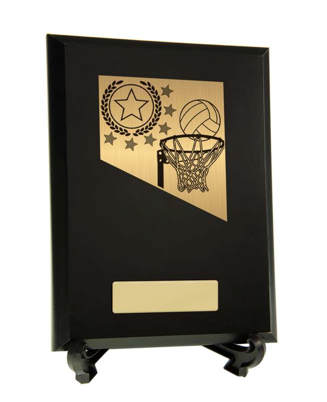 Plaque with Netball Trim