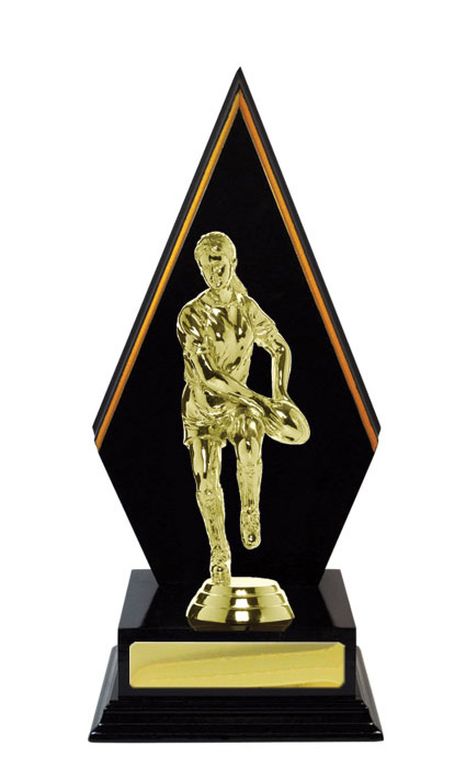 Timber Backstand Rugby Trophy