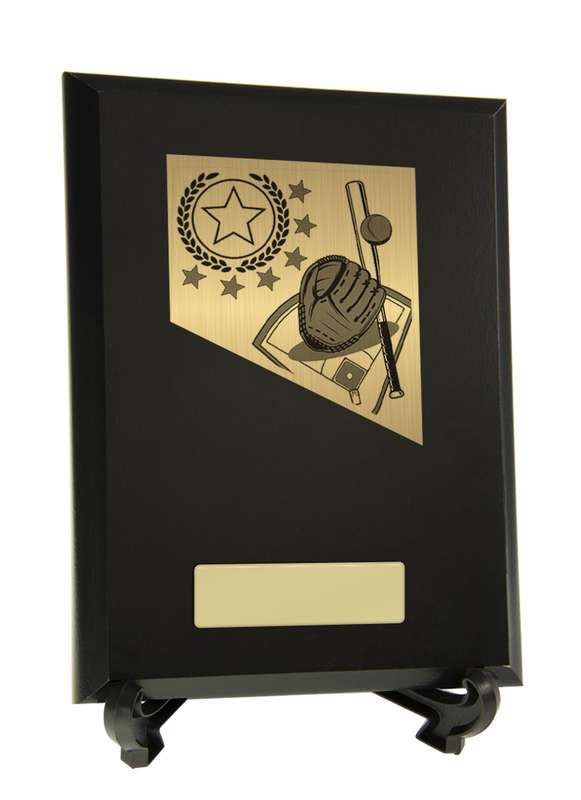 Plaque with Baseball Trim