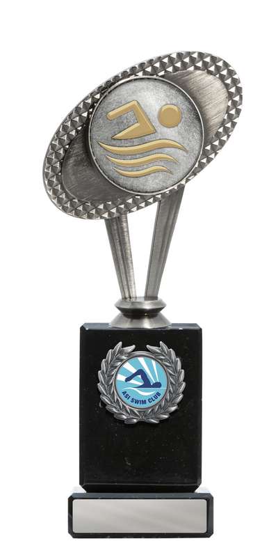 Metal Swimming Theme on Base