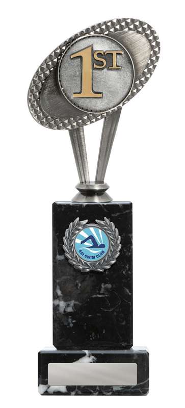 Metal Swimming Theme on Column