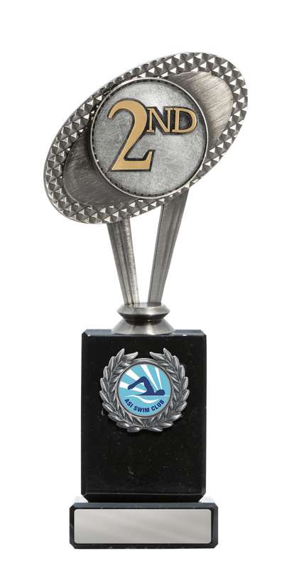 Metal Swimming Theme on Column