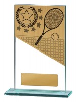 Tennis Theme on Glass