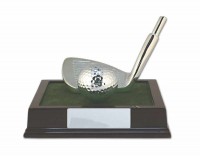 Golf Iron/Ball on Base
