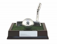 Golf Putter/Ball on Base
