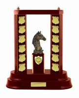 Timber Buildup Horses