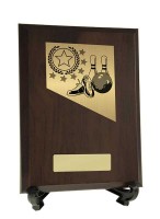 Plaque with Tenpin Trim