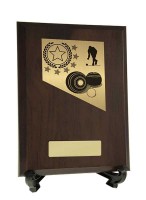 Plaque with Lawn Bowls Trim