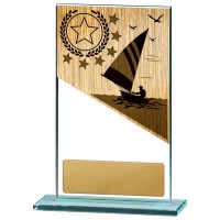 Sailing Theme on Glass