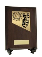 Plaque with Drama Trim