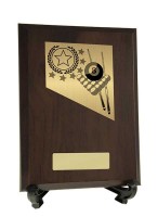 Plaque with Billiards Trim