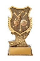 Shield Stand-Golf