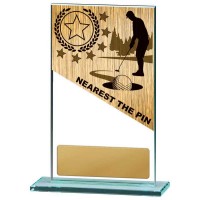 Golf Theme on Glass