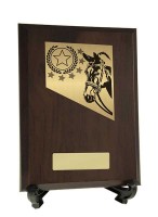 Plaque with Horses Trim